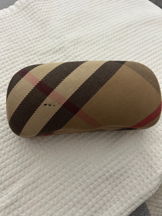 Burberry Shield Sunglasses Y2K Semi Rim Black Grey Lens Minimalist w Case - Picture 9 of 10